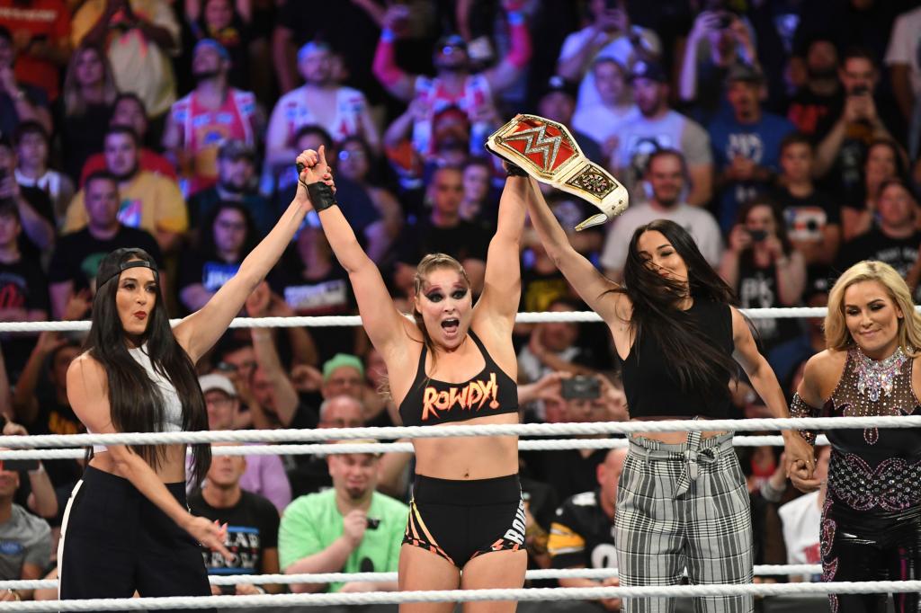 Rousey had a successful WWE Run.