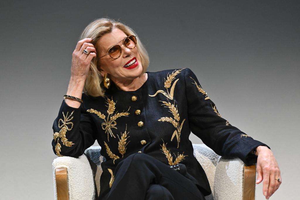 Christine Baranski smiling. 