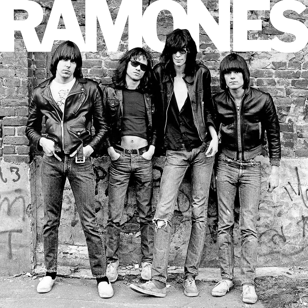 The Ramones' self-titled debut album cover.