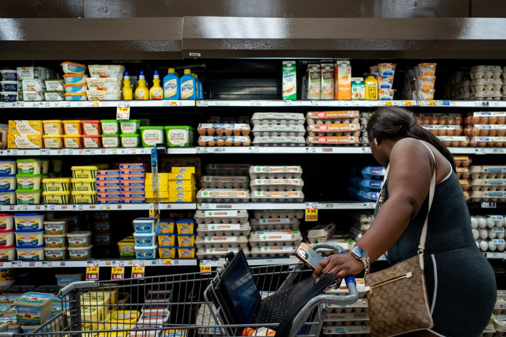 Kroger grocery shopper