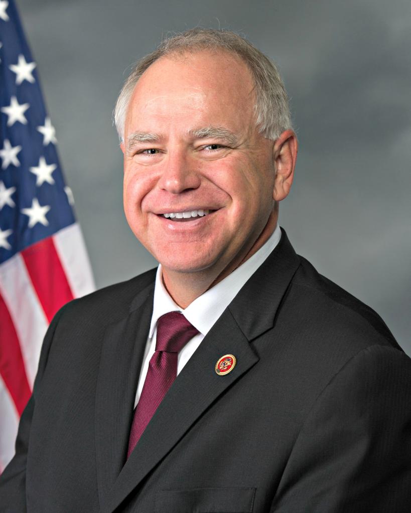 Democratic Minnesota Governor Tim Walz, running for re-election as the Governor of Minnesota in the 2022 U.S. midterm elections, appears in an undated handout photo provided October 11, 2022