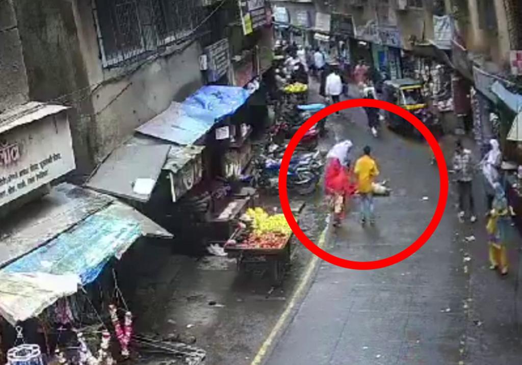 Girl, 4, killed by falling dog in India.