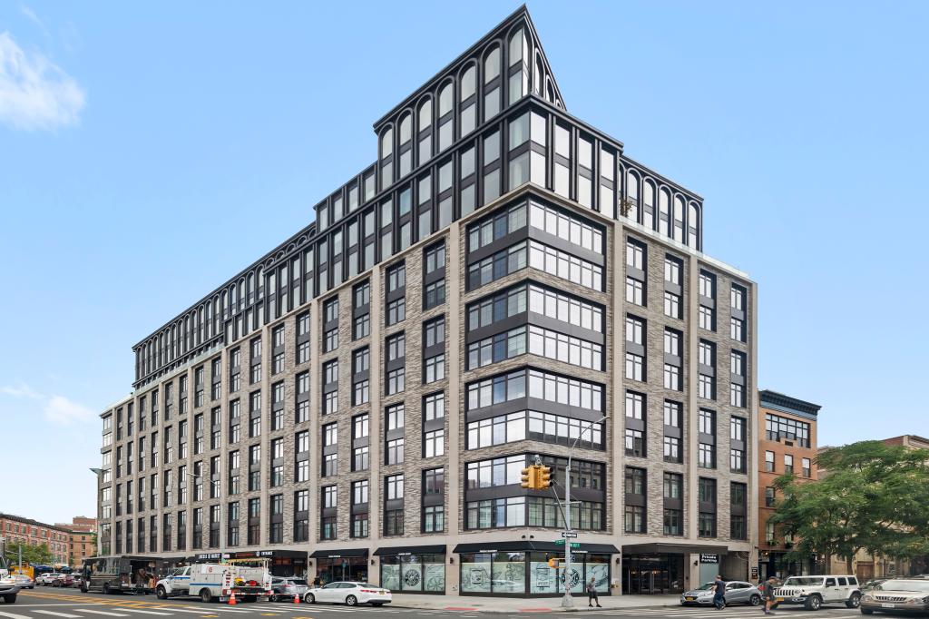 The new construction luxury building is at 300 W. 122nd St.