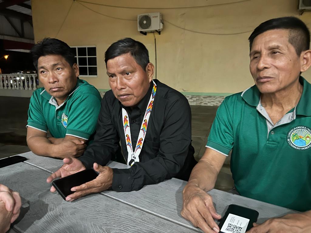  Chief Vianide Cunapa, Chief Jose Anilo Barrigon, and Chief Leonide Cunampia of the Embera.