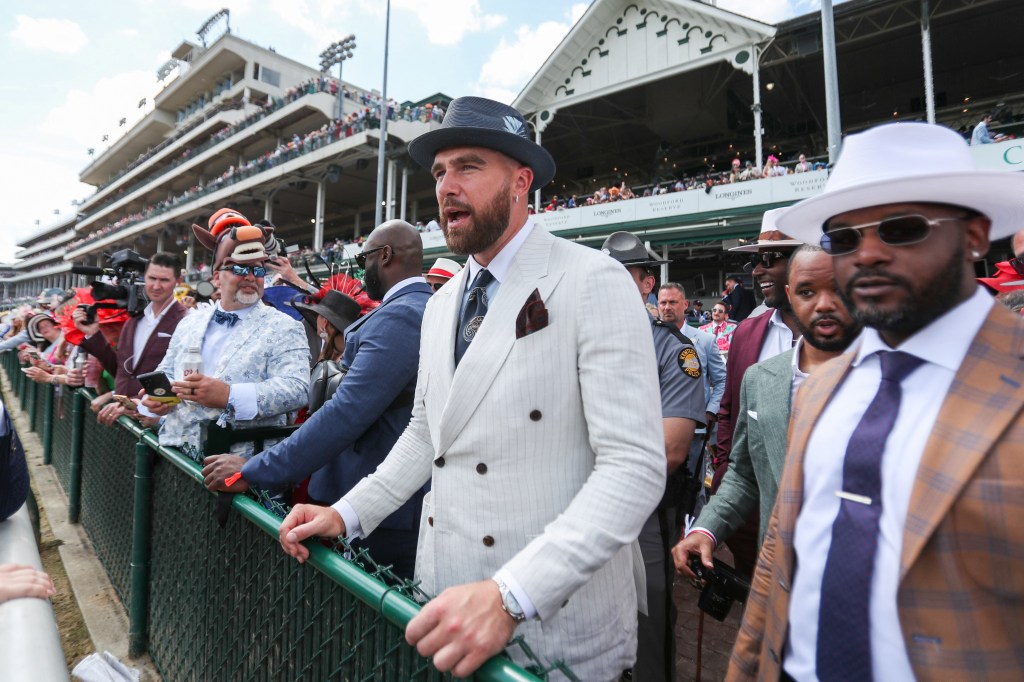 Travis Kelce is the minority owner of the horse Swift Delivery.