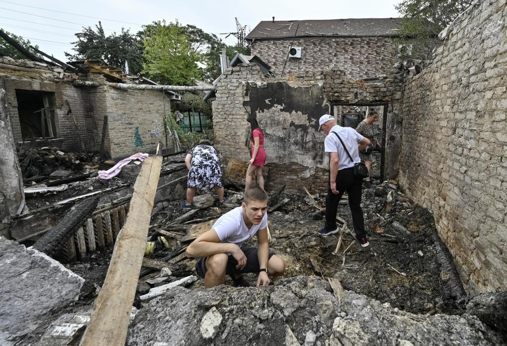 War damage in Ukraine