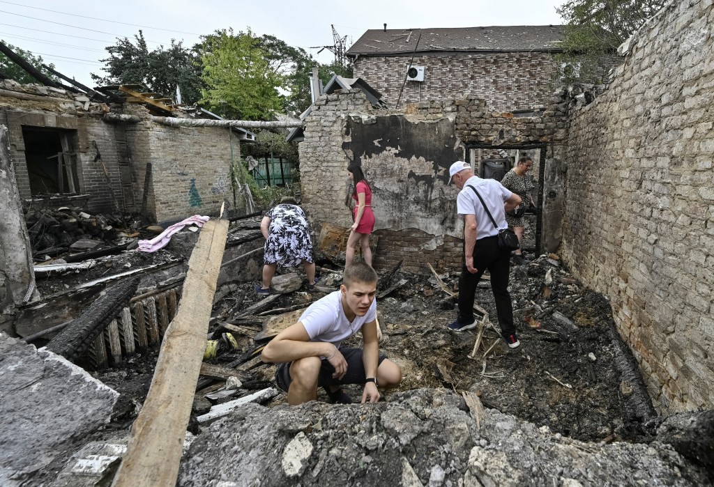 War damage in Ukraine