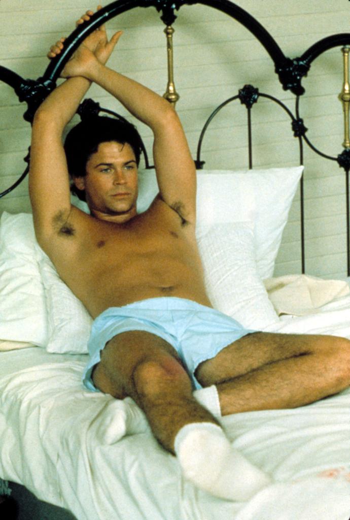 Rob Lowe in "Masquerade" in 1988