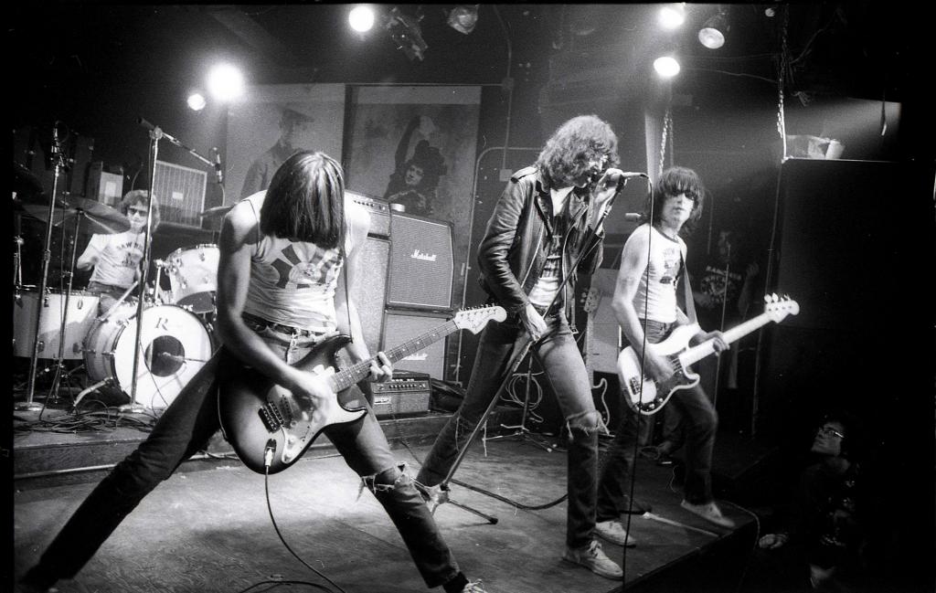 The Ramones at CBGB