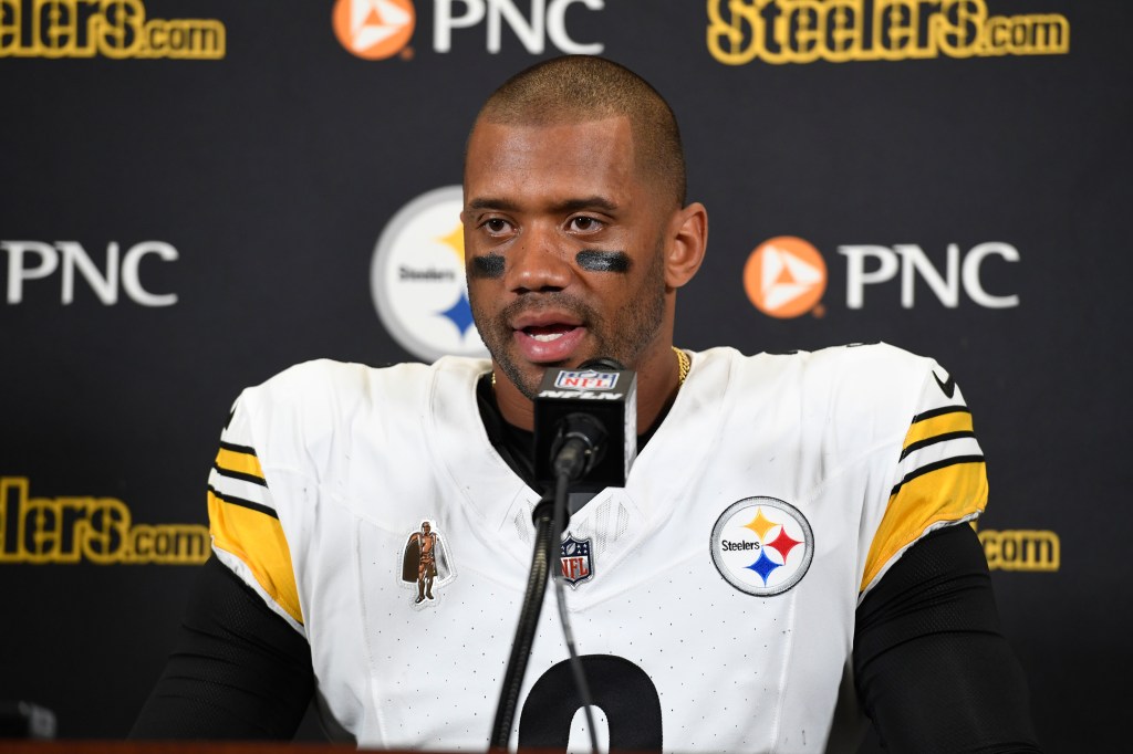 Russell Wilson joined the Steelers in March 2024.