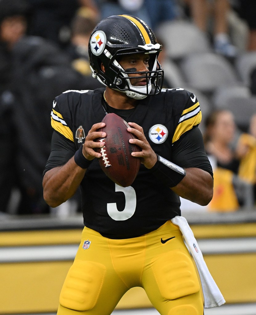 Russell Wilson was named the starting quarterback of the Steelers in August 2024.