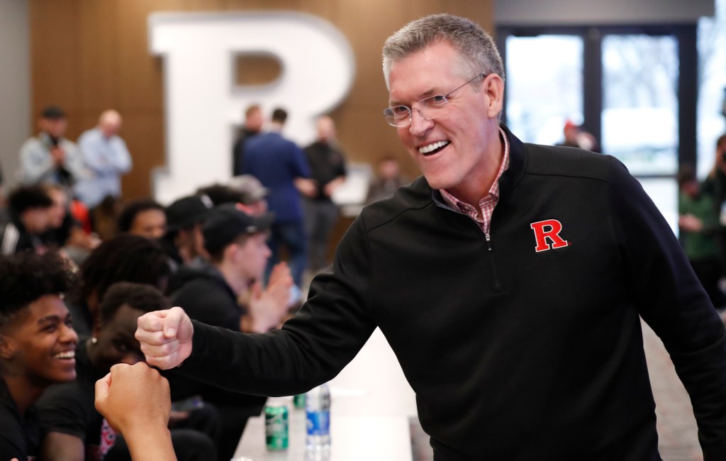 Pat Hobbs has resigned as Rutgers' athletic director.