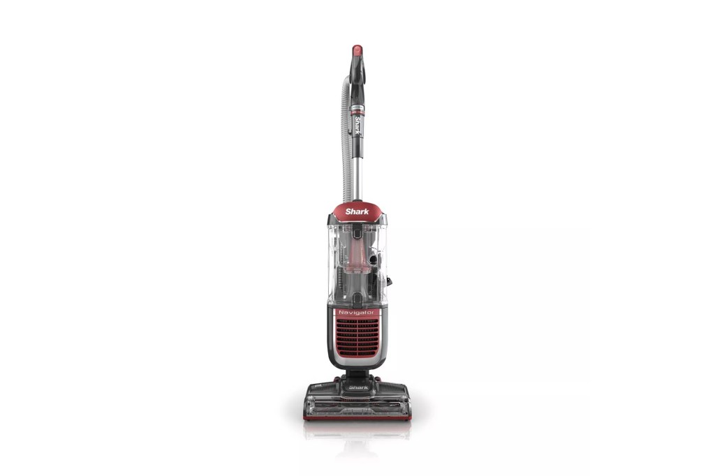 A vacuum cleaner on a white background