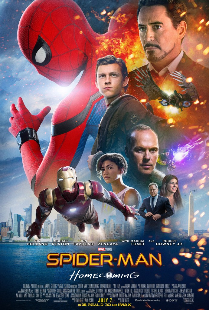 "Spider-Man: Homecoming" poster.