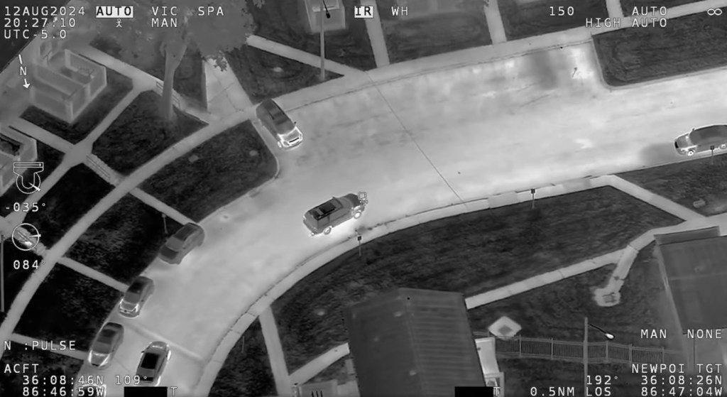 Video shows Nashville police capture fugitive Tyrone Walker  with help of helicopter crew