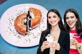 Paris meets NYC: Would you eat a $35 caviar bagel?