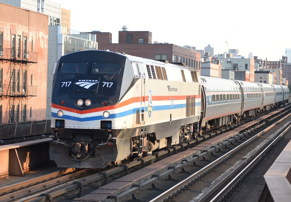 A train derailed and blocked the tracks near Penn Station.