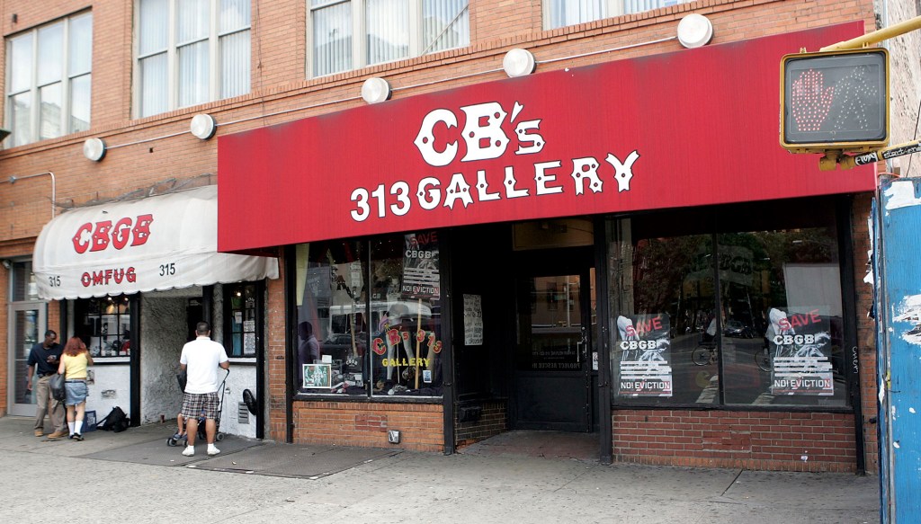  CBGB store front August 31 2005