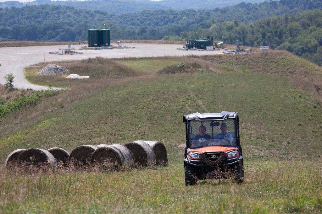 A farm in North Bethlehem Township in Washington County, Pennsylvania on Sept. 6, 2024.