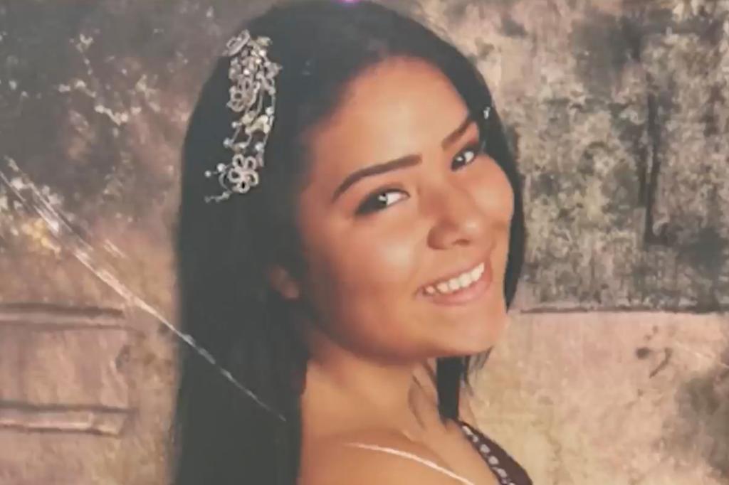 Paola Sabillon, a young woman with long dark hair, smiles in a close up photo.