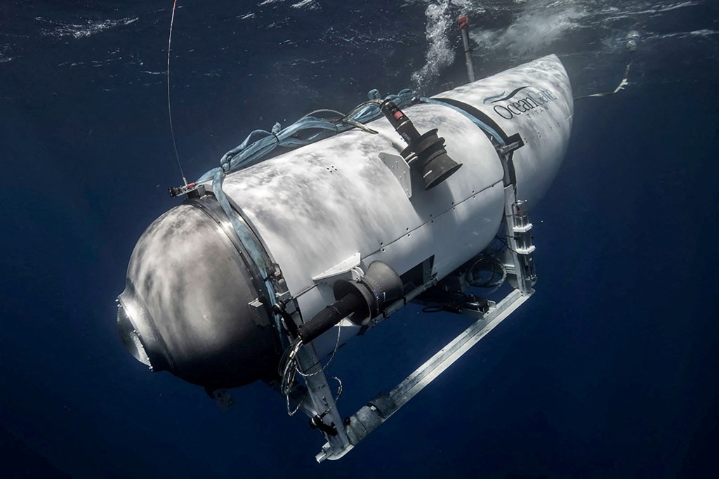 The Titan submersible, which was operated by OceanGate Expeditions. 