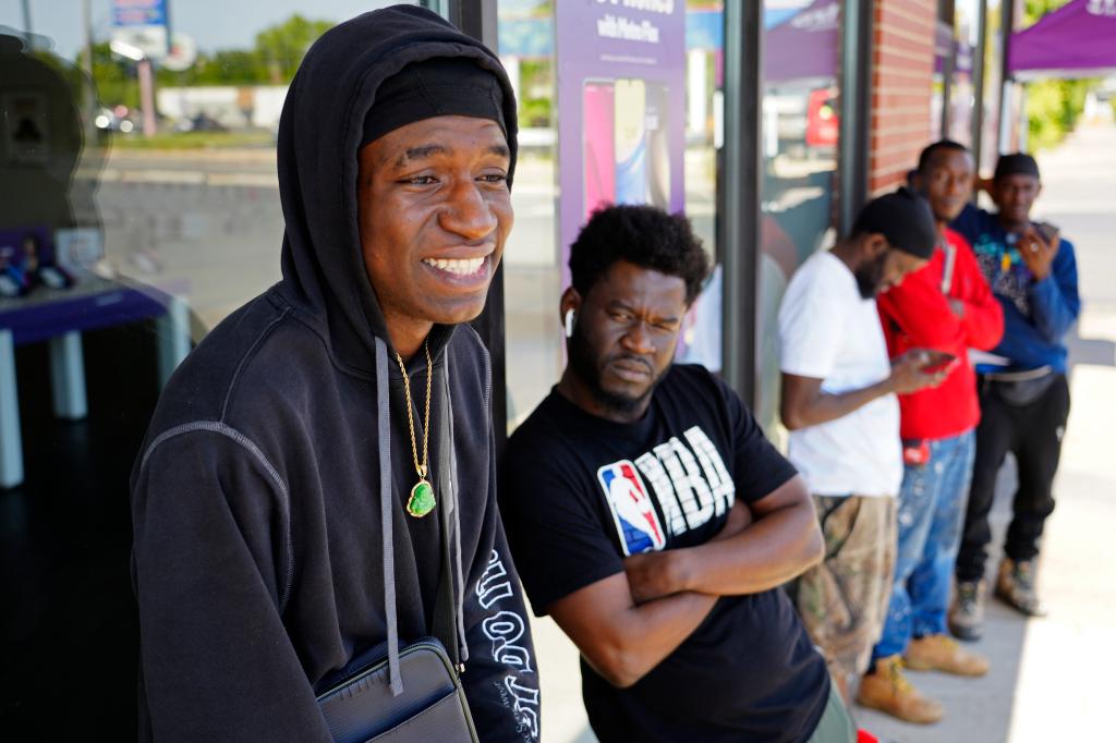 Alimemby Estimable, 19, talks about being Haitian in Springfield, Ohio, Tuesday, Sept. 10, 2024.