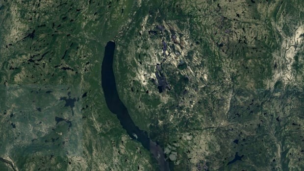 A man discovered a possible meteor impact site while browsing a map of northern Canada.