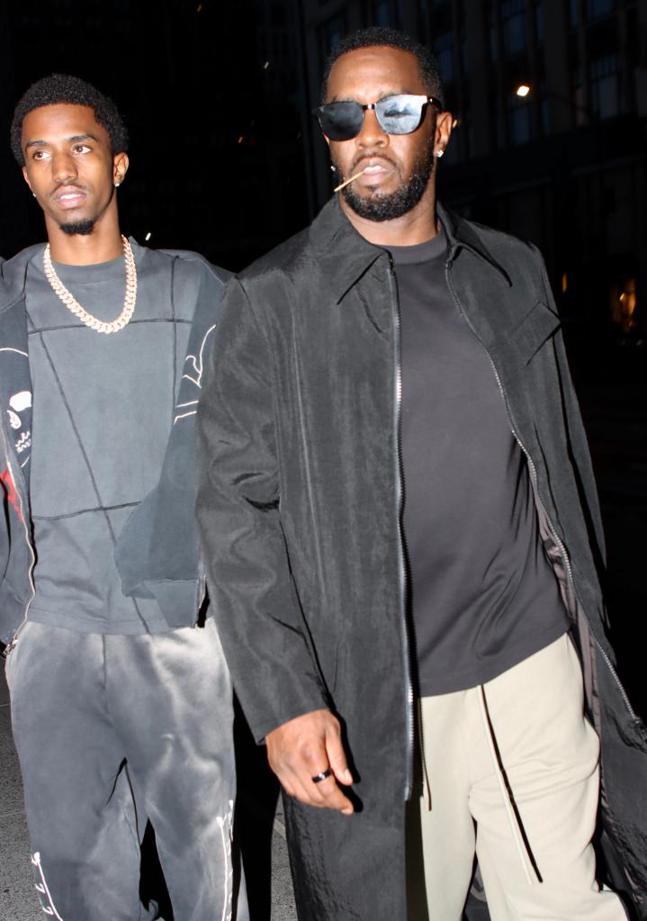 Sean 'Diddy' Combs sighting in NYC on Monday night hours before he was arrested.