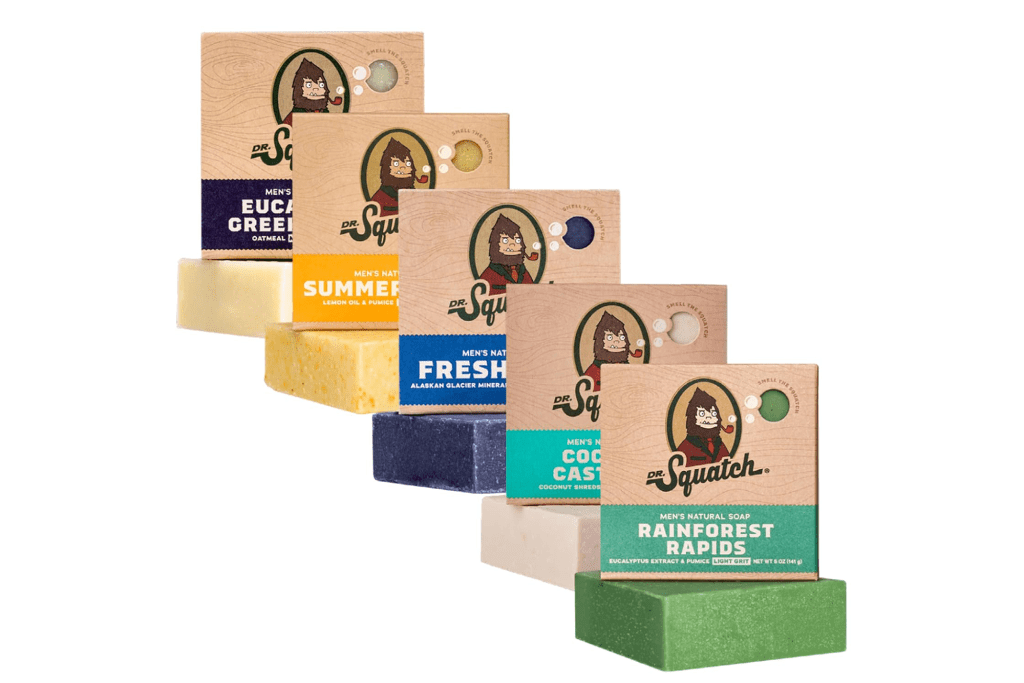 Dr. Squatch All Natural Bar Soap (5-Pack)