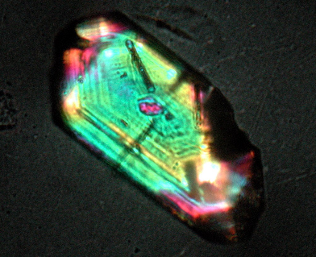 Zircon, a material consistent with meteor impacts was found in site samples.