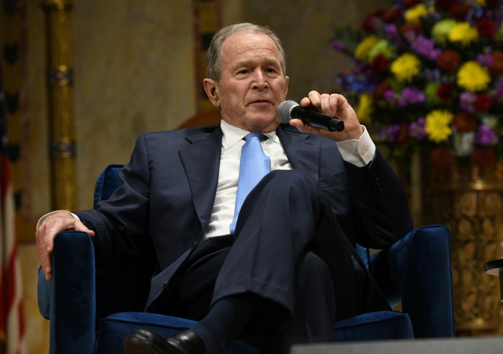 Former President George W. Bush will not endorse any candidate ahead of November's presidential election while his former vice president Dick Cheney publicly threw his support behind Kamala Harris.