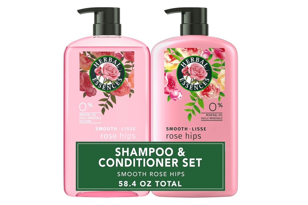 Herbal Essences Smooth Lisse Rose Hips Shampoo & Conditioner Set