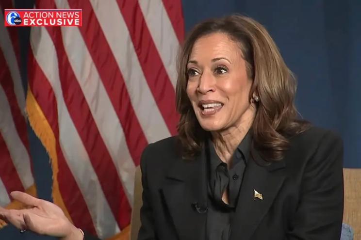 Action News 6 ABC anchor Brian Taff asked Kamala Harris multiple questions, including what she would do to bring down prices as president.