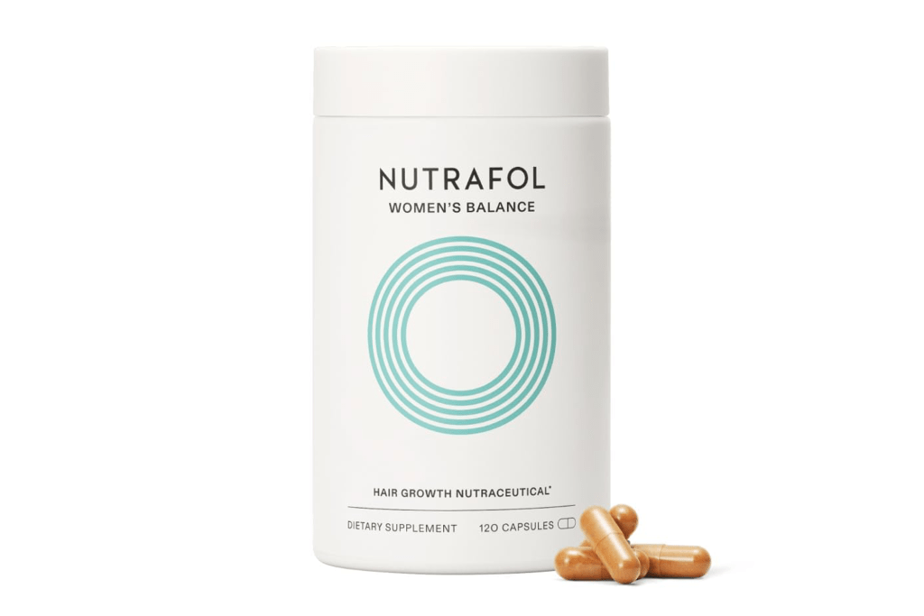 Nutrafol Women's Balance Hair Growth Nutraceutical Supplements (120 Capsules)