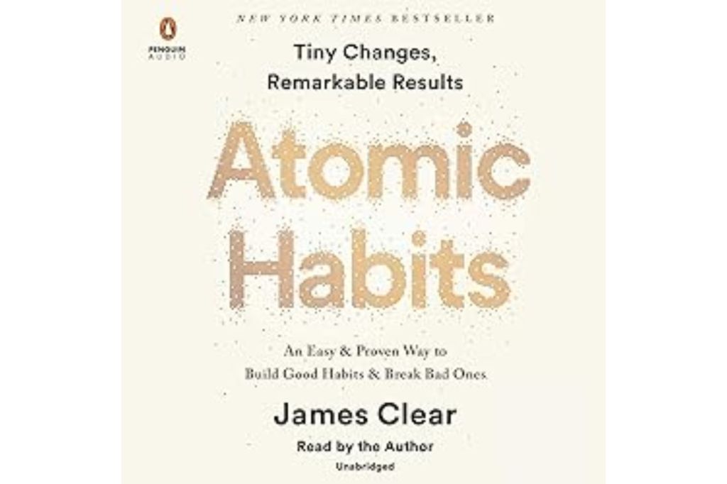 The cover of book, Atomic Habits