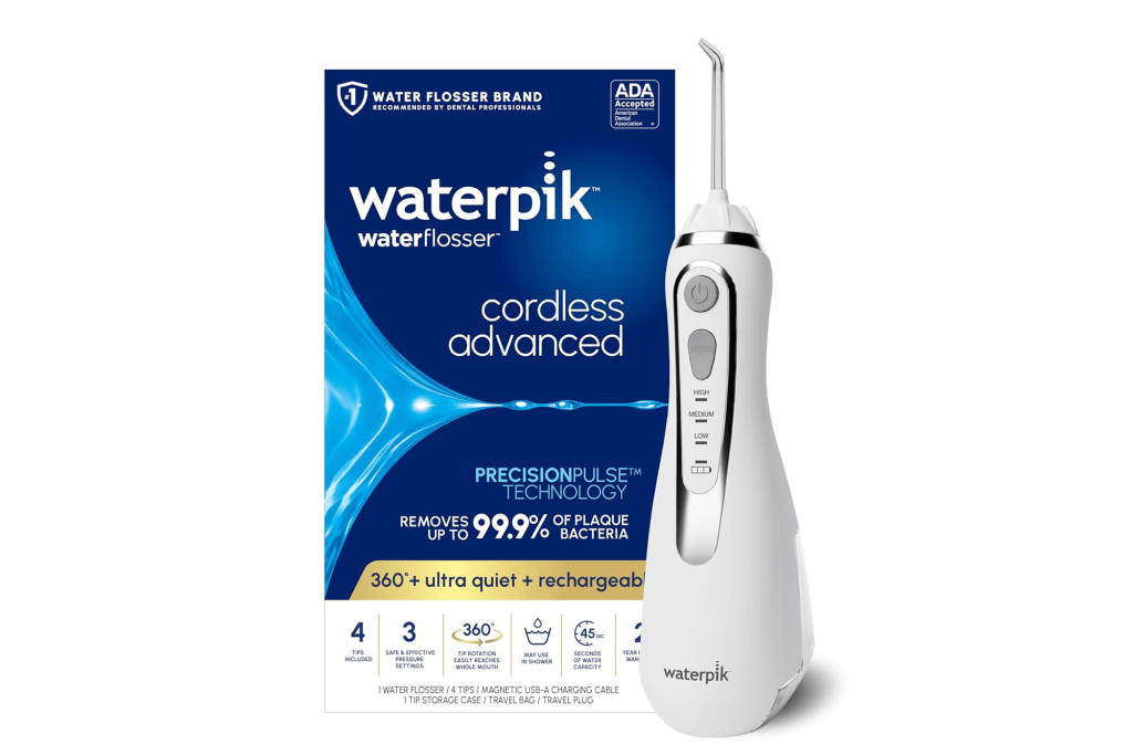 Waterpik Cordless Advanced 2.0 Water Flosser for Teeth