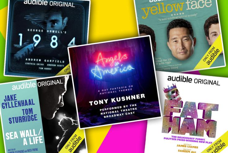 A group of music covers featuring Daniel Dae Kim for best plays on Audible