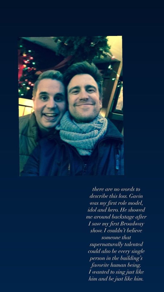 Ben Platt remembered Gavin Creel after the actor passed away on Monday, Sept. 30, 2024.