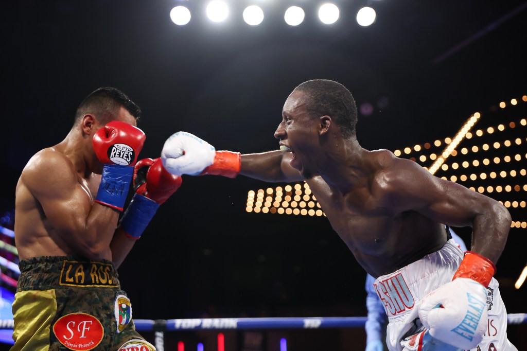 Bruce Carrington (R.) has fought at The Theater at Madison Square Garden five times previously. 