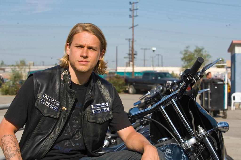 Charlie Hunnam as Jax Teller on "Sons of Anarchy."