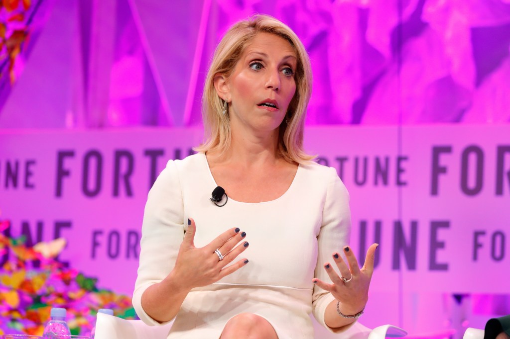 Dana Bash, CNN Chief Political Correspondent, speaking onstage at the Fortune Most Powerful Women Summit on October 11, 2017, in Washington, DC.