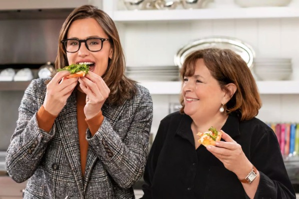 Jen Garner and Ina Garten on "Today"