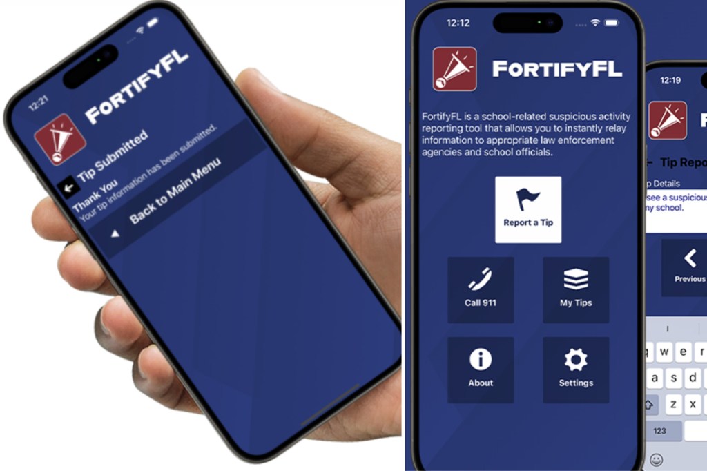 According to the sheriff, 54 threats were reported to the Fortify Florida app in less than 24 hours.