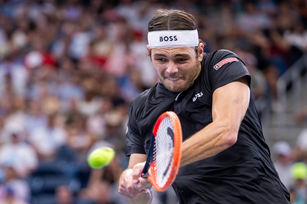 Taylor Fritz advanced to the U.S. Open quarterfinals for the second year in a row.