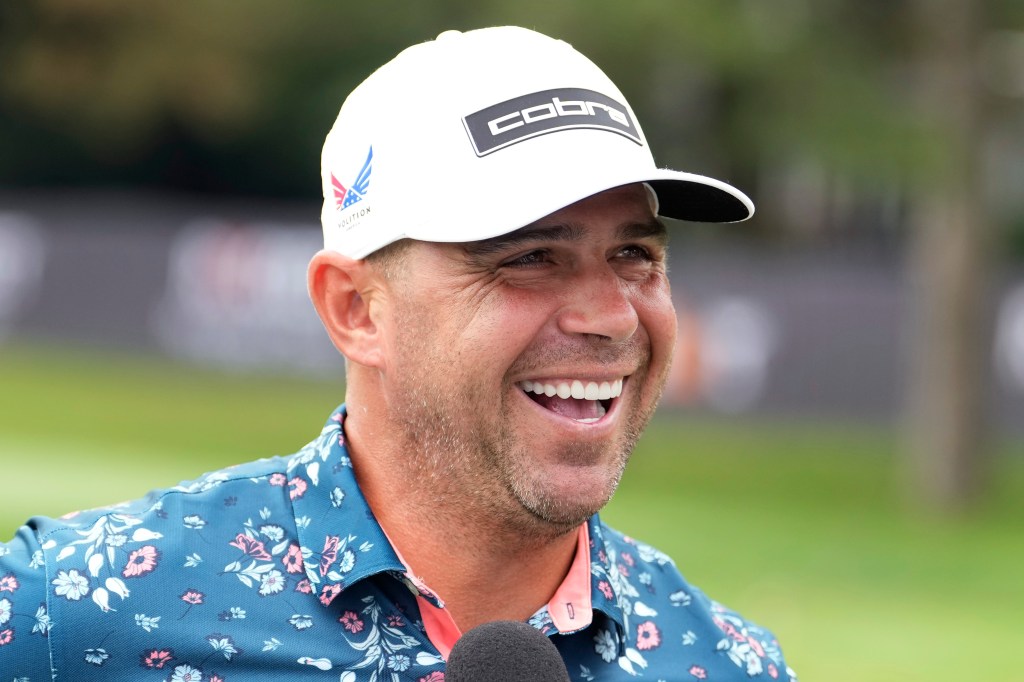 Gary Woodland has a compelling story and golf game at the moment.