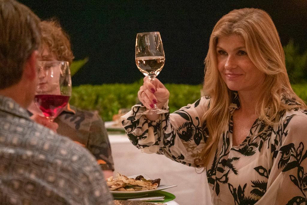 Connie Britton in "The White Lotus."