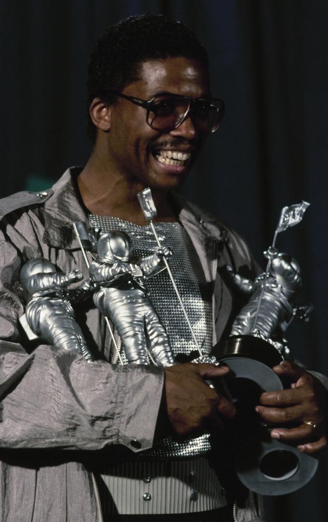 Herbie Hancock at the 1984 VMAs.