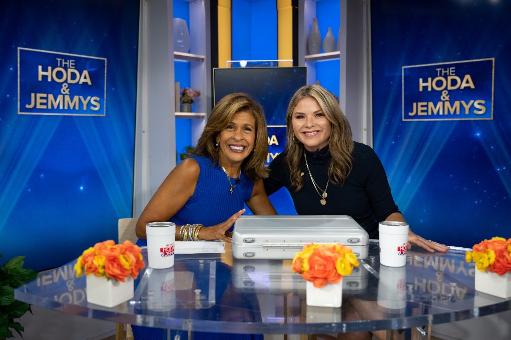 Hoda Kotb and Jenna Bush Hager in 2022