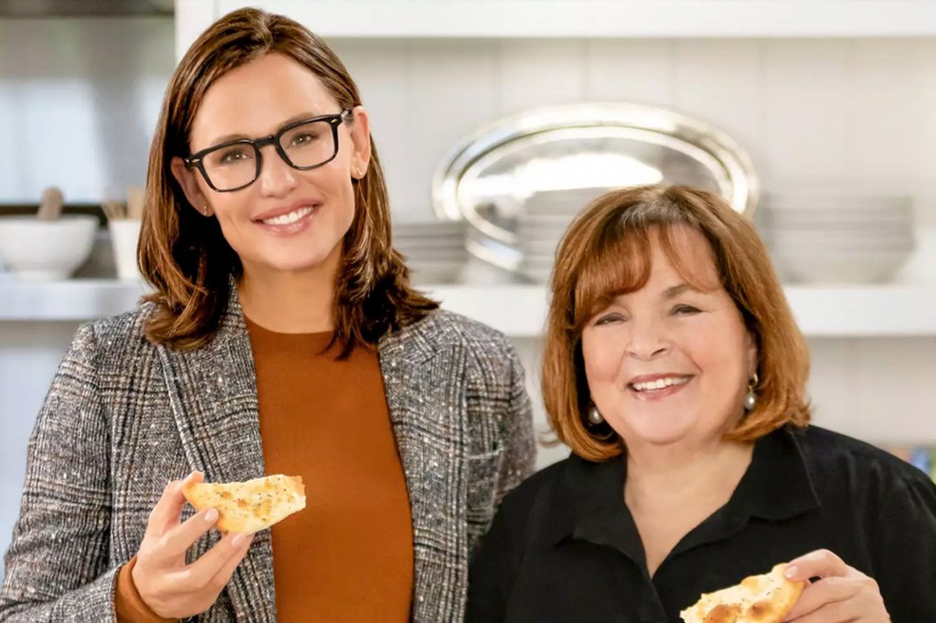 Jennifer Garner and Ina Garten on "Today" in November 2022