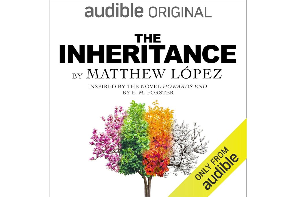 Book cover titled 'Inheritance' featuring variously colored trees